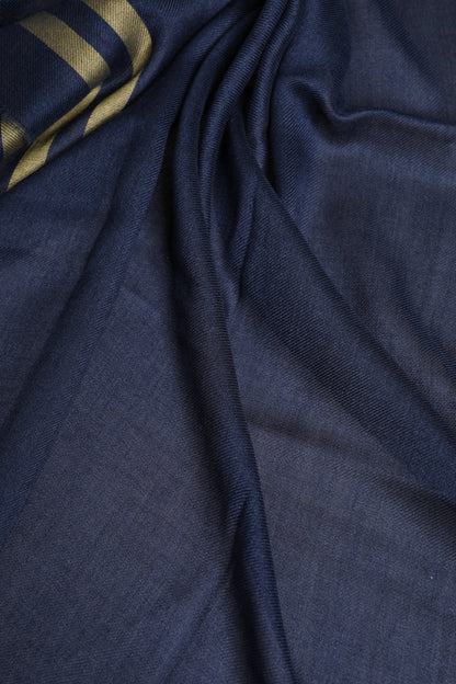 Dolce &amp; Gabbana Blå Cashmere Halsvarmer Wrap Sjal Tørklæde