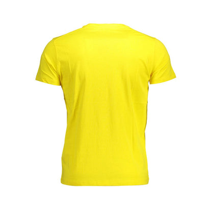 Tricou galben din bumbac US POLO ASSN.