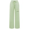 Hinnominate Green Cotton Women Palazzo Pants