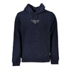 Tommy Hilfiger Blue Cotton Men Sweater with Hood