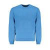 Napapijri Blue Cotton Men Sweater
