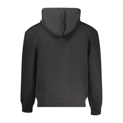 Guess Jeans Black Cotton Men Sweater