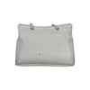 Mario Valentino Gray Polyethylene Handbag