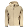 Napapijri Beige Recycled Polyester Men Jacket