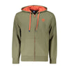 North Sails Green Cotton Men's Hooded Sweater