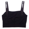 Comme Des Fuckdown Black Cotton Women Top