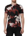 Dolce & Gabbana Multicolor Camouflage Men Crew Neck T-shirt