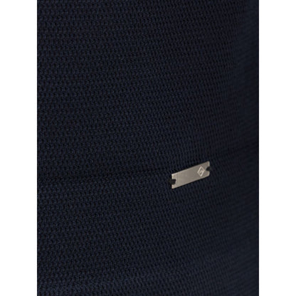 Dunhill Blue Cotton T-Shirt