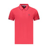 Tricou polo bărbătesc din bumbac roșu, Norvegia 1963