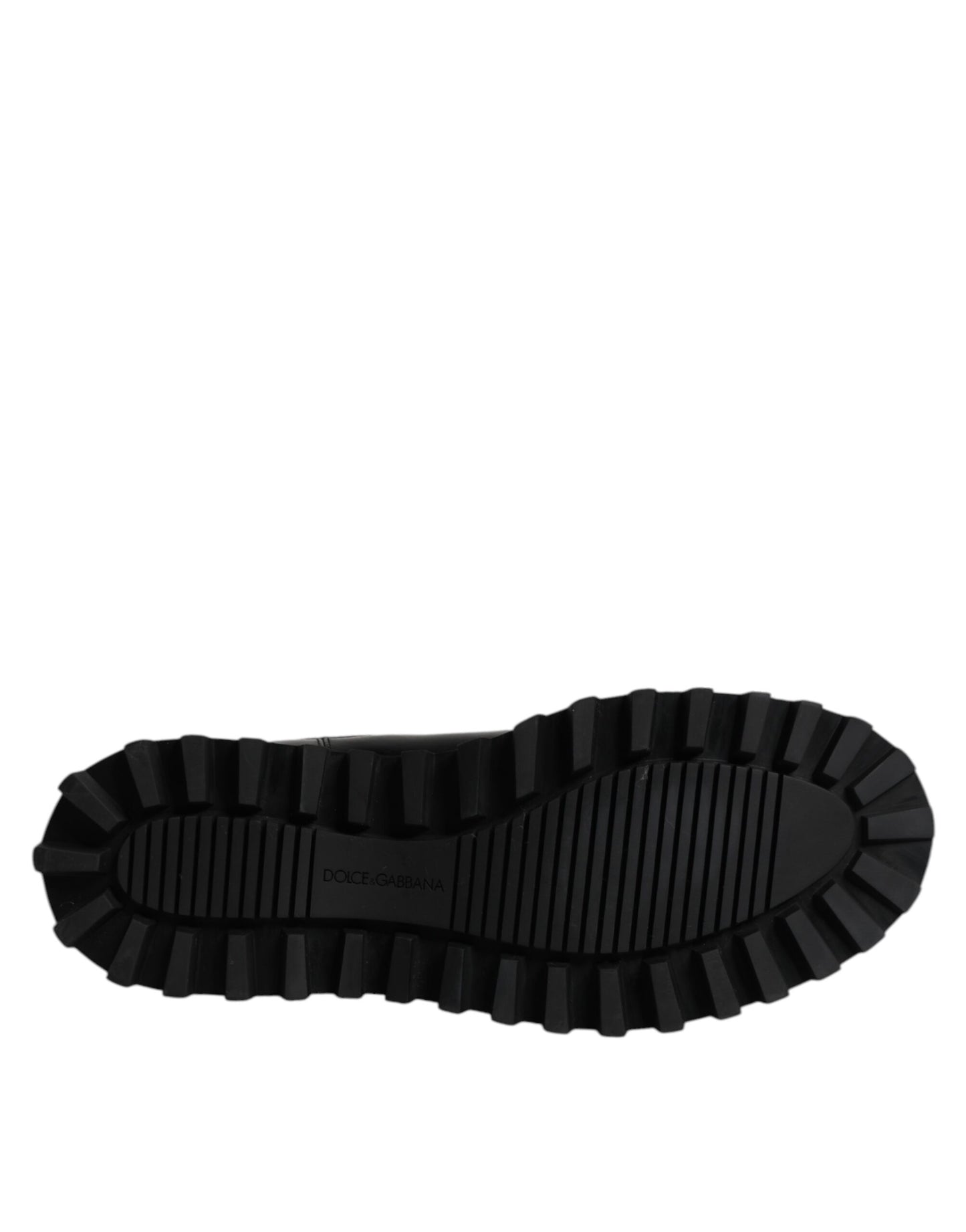 Dolce & Gabbana Black Belted DG Logo Men Chelsea Boots Shoes