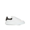 Alexander McQueen White Calfskin Chunky Sneakers