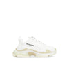Balenciaga White Calfskin Chunky Sneakers