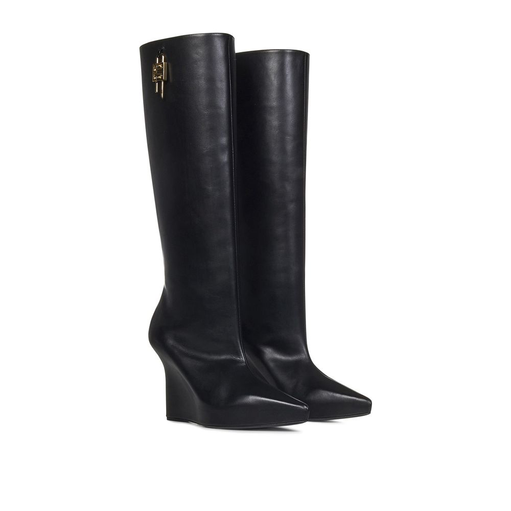 Givenchy Black Calfskin Boots