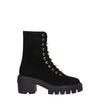 Stuart Weitzman Black Leather Ankle Boots