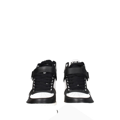 Amiri Black Leather High Top Sneakers