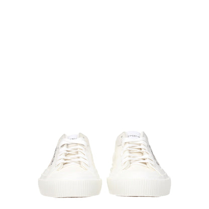 Givenchy Beige Fabric Low Top Sneakers