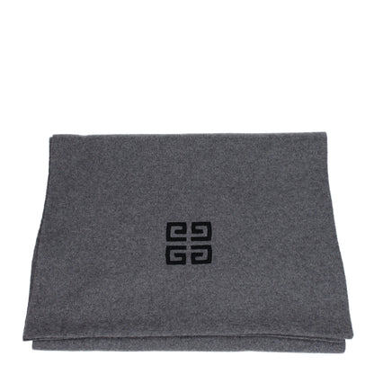 Givenchy Gray Wool Scarf