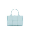 Bottega Veneta Blue Lamb Leather Tote Bag