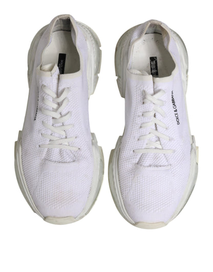 Dolce & Gabbana White Airmaster Low Top Men Sneakers Shoes