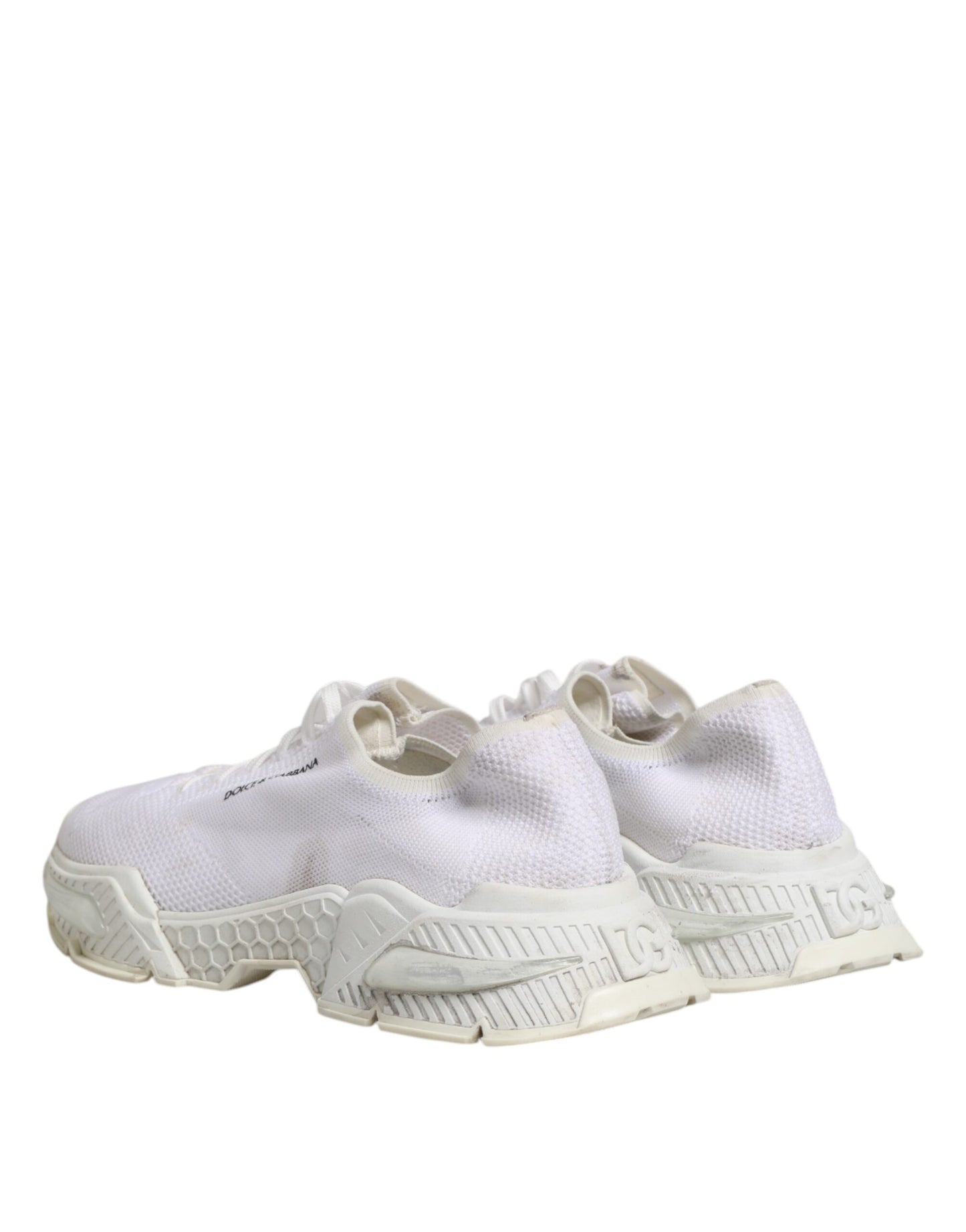 Dolce & Gabbana White Airmaster Low Top Men Sneakers Shoes