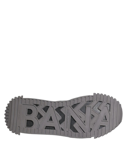 Dolce & Gabbana Multicolor Lace Up Low Top NS1 Sneakers Shoes