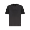 Guess Jeans Black Cotton Men Oversize T-Shirt