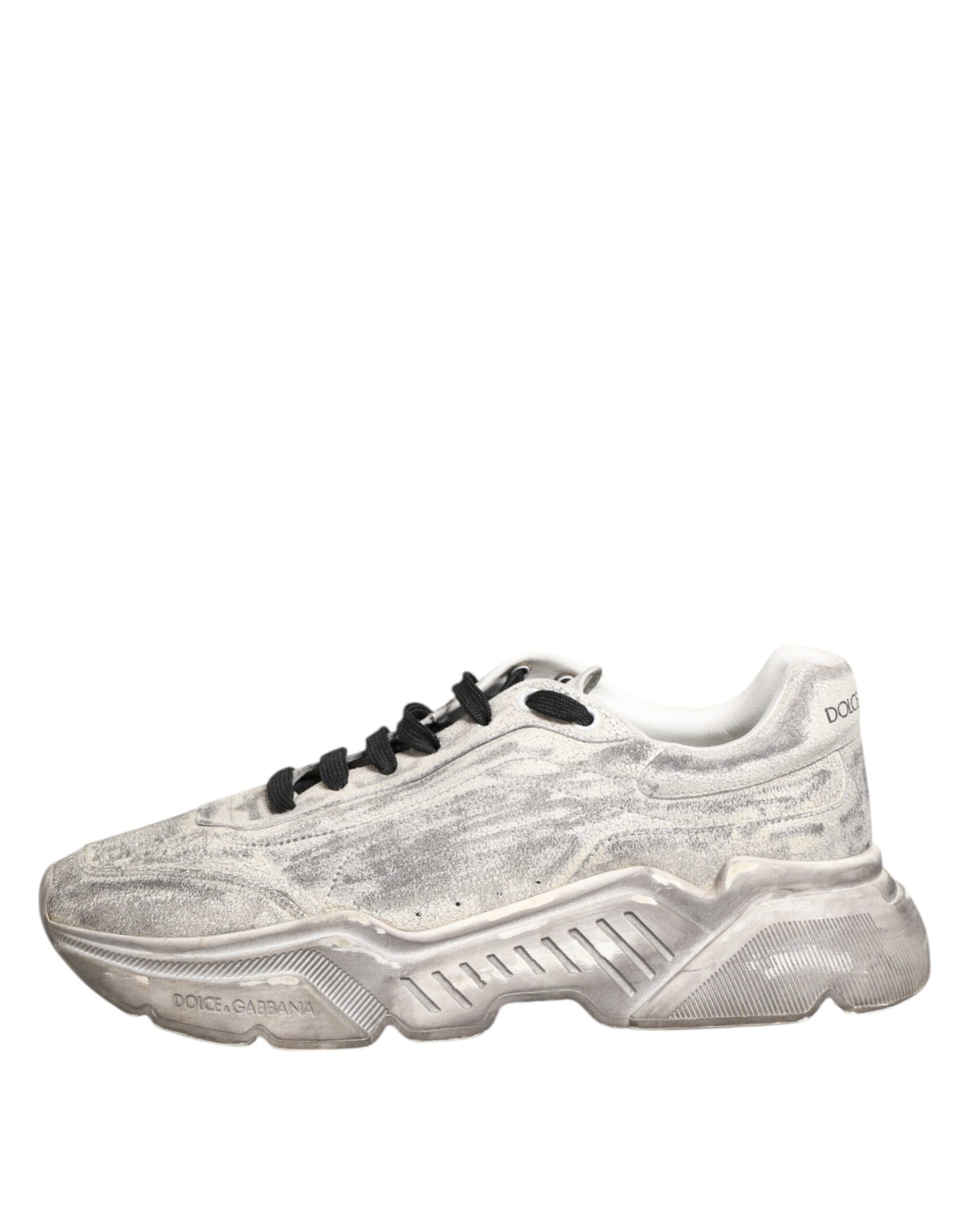 Dolce & Gabbana White Daymaster Low Top Men Sneakers Shoes