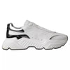 Dolce & Gabbana White Silver Leather Sport DAYMASTER Sneakers