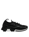 Dolce & Gabbana Black SORRENTO Lace Up Men Sneakers Shoes