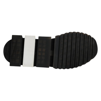 Dolce & Gabbana Black SORRENTO Lace Up Men Sneakers Shoes