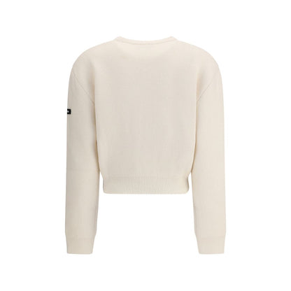 Balenciaga White Wool Sweatshirt