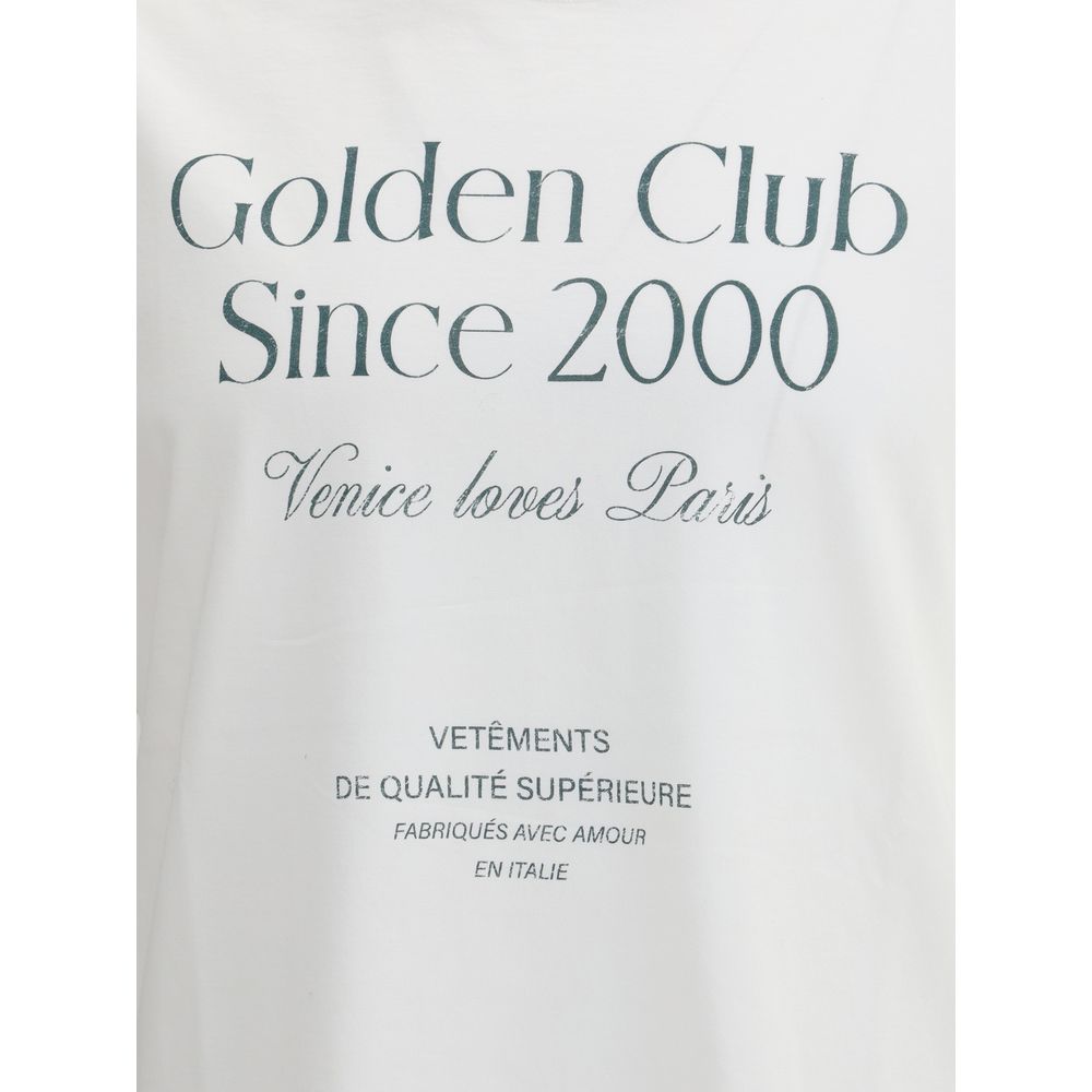 Tricou cu logo Golden Goose
