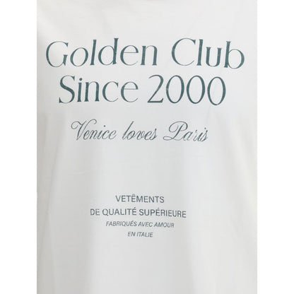 Tricou cu logo Golden Goose