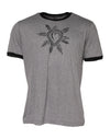 Dolce & Gabbana Gray Sacred Heart Cotton Crew Neck T-shirt