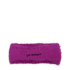 Off-White Purple Fabric Headbands