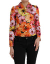 Dolce & Gabbana Multicolor Daisy Print Floral Fantasy Jacket