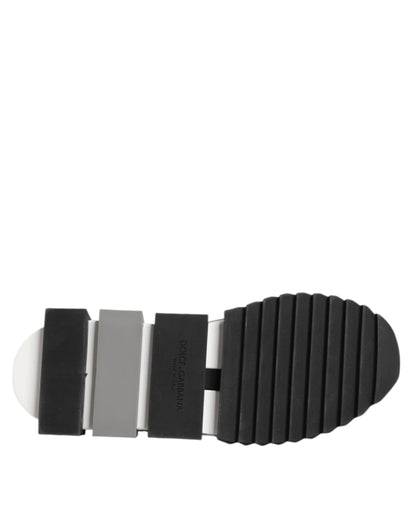 Dolce & Gabbana Blue Logo Low Top Sorrento Sneakers Shoes