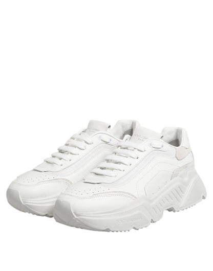 Dolce & Gabbana White Daymaster Low Top Men Sneakers Shoes