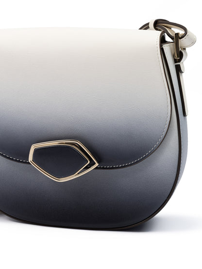 Giada Bicolour Leather Shoulder Bag