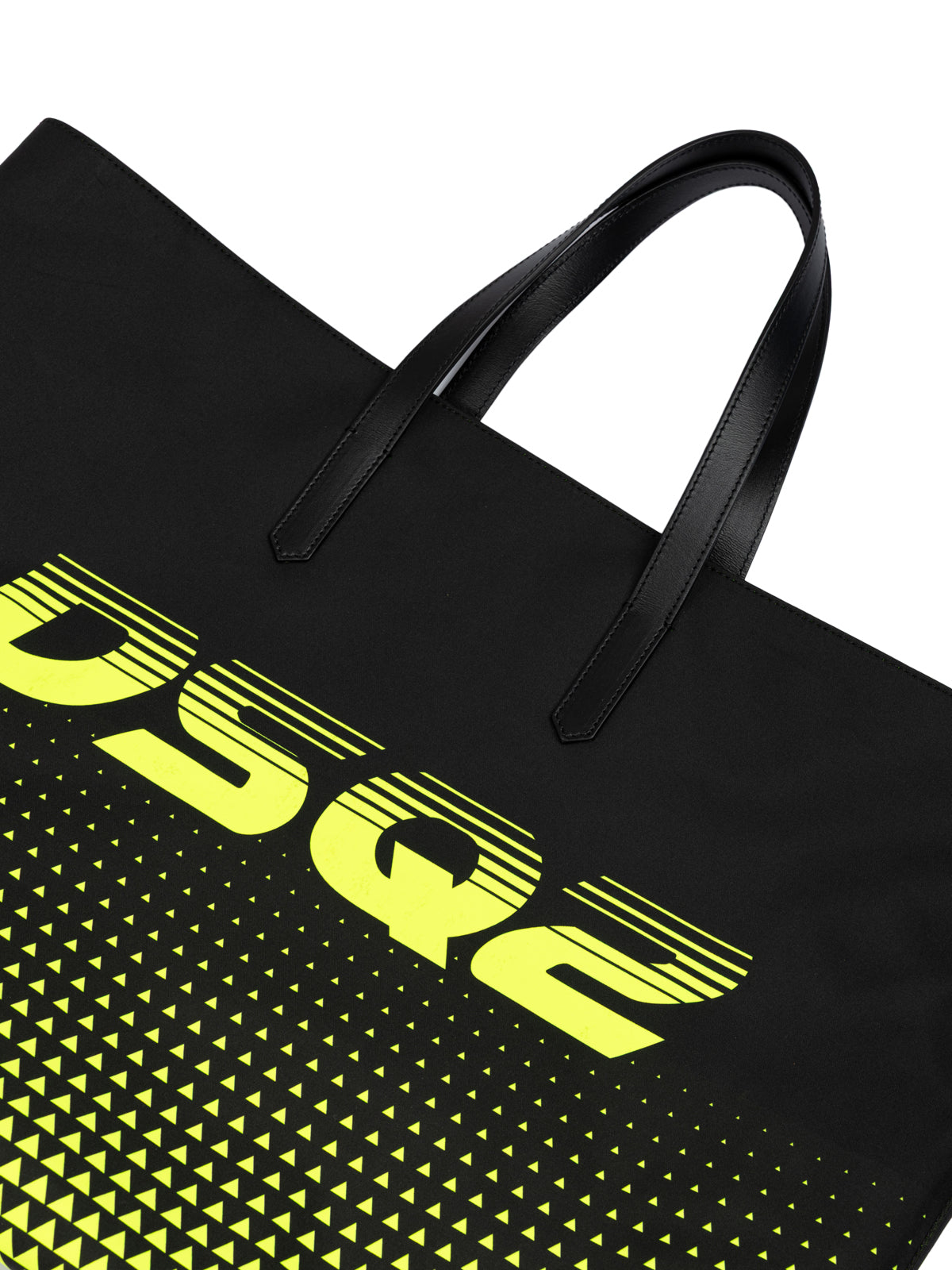 Dsquared² Bicolour Polyester Logo Shopping Bag