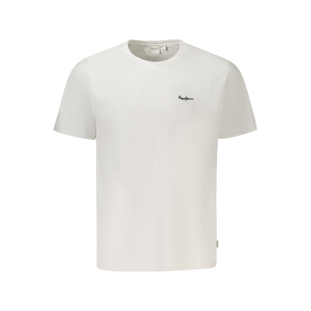 Tricou Pepe Jeans alb din bumbac pentru bărbați