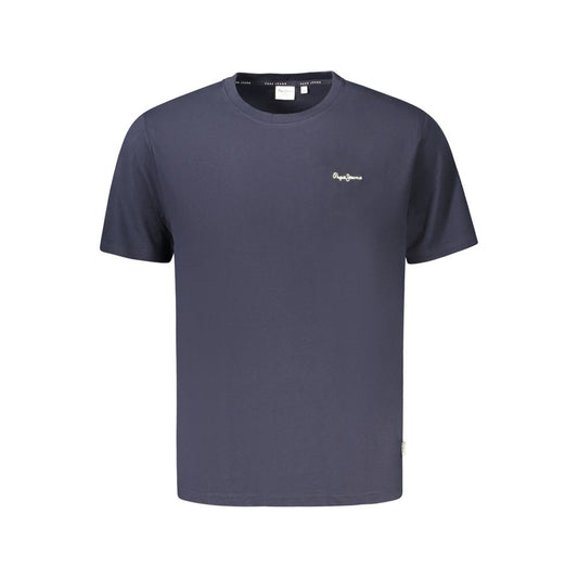 Tricou Pepe Jeans albastru din bumbac organic pentru bărbați