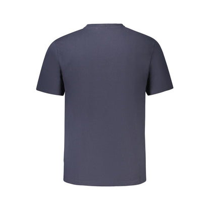 Tricou Pepe Jeans albastru din bumbac organic pentru bărbați