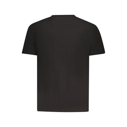 Tricou Tommy Hilfiger negru din bumbac pentru bărbați