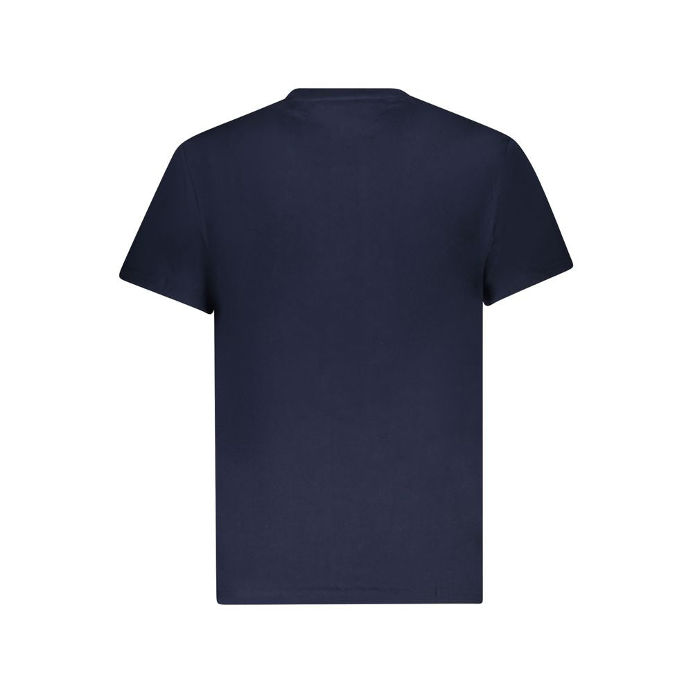 Tricou Tommy Hilfiger albastru din bumbac pentru bărbați
