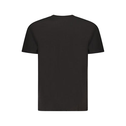 Tricou Tommy Hilfiger negru din bumbac pentru bărbați