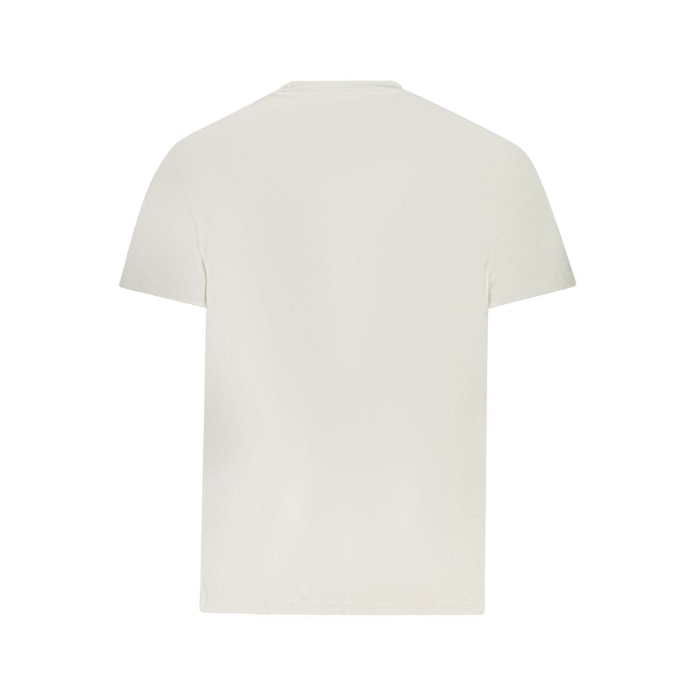 Tricou Tommy Hilfiger alb din bumbac pentru bărbați