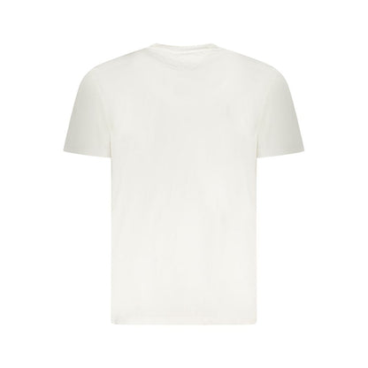 Tricou Tommy Hilfiger alb din bumbac pentru bărbați