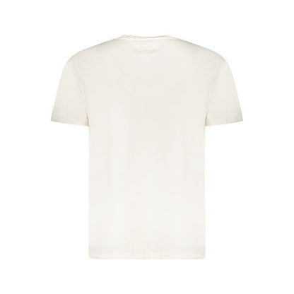 Tricou Tommy Hilfiger alb din bumbac pentru bărbați