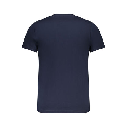 Tricou Tommy Hilfiger albastru din bumbac pentru bărbați